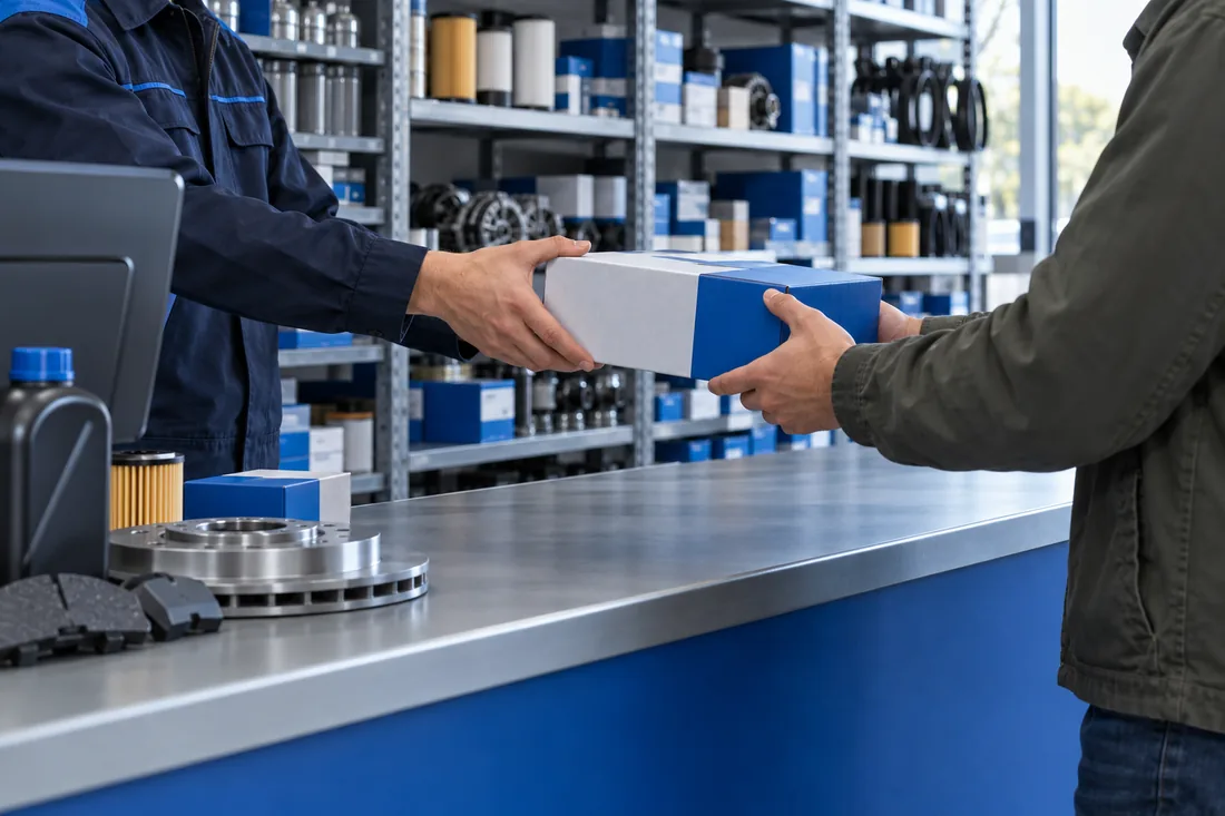Automotive parts service at Dar Al Kanz